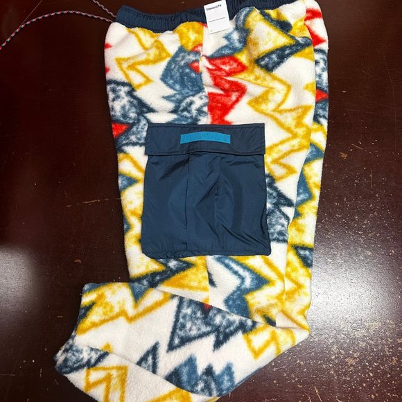 Jordan Mens Multicolor Essentials Mountainside Pockets Fleece Sweatpants Size XL - Picture 2 of 5